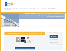 Tablet Screenshot of amellis.fr